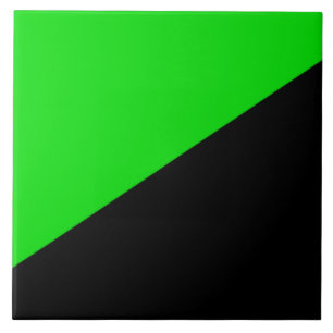 Azulejo Bandera del Anarquismo Verde