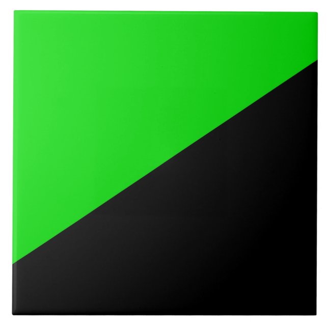 Azulejo Bandera del Anarquismo Verde (Frente)