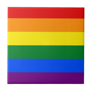 Azulejo Bandera del arco iris (LGBT)