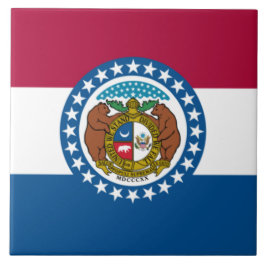 Azulejo Bandera del Estado de Misuri