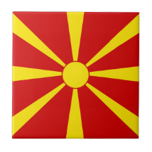 Bandera del Norte de Macedonia