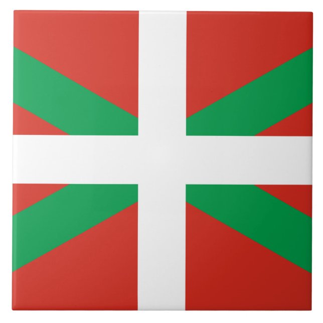 Azulejo Bandera del País Vasco (Frente)