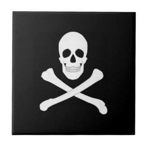 Azulejo Bandera del pirata (Jolly Roger)