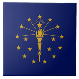 Azulejo Bandera estatal de Indiana