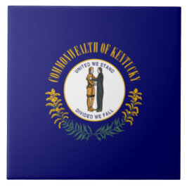 Azulejo Bandera Estatal de Kentucky