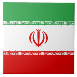 Azulejo Bandera iraní (Irán) (persa)
