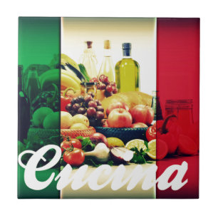 Azulejo Bandera italiana cucina