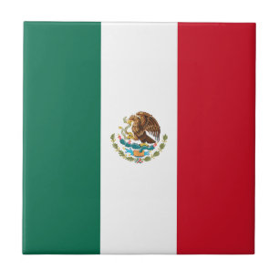 Azulejo Bandera Mexicana