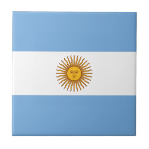 Azulejo Bandera Patriótica Argentina