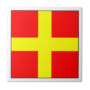 Azulejo Bandera R del ICS
