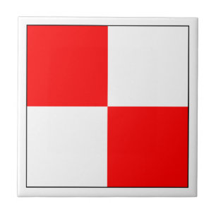 Azulejo Bandera U del ICS