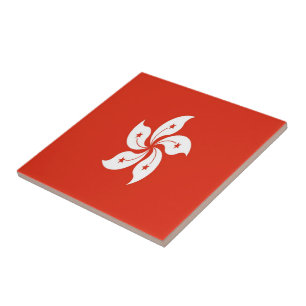 Azulejo BANDERA zHK001 Hong Kong,