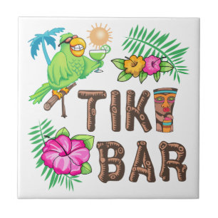 AZULEJO BAR TIKI TROPICAL
