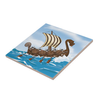 Azulejo Barco de Viaje