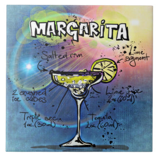 Azulejo Barra azul de la receta de Margarita