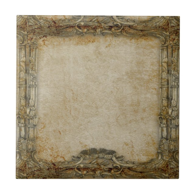 Azulejo Barroco Personalizado (Claro) (Frente)