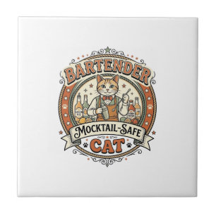 Azulejo Bartender Mocktail-Safe Cat Bartender Mocktail-Saf