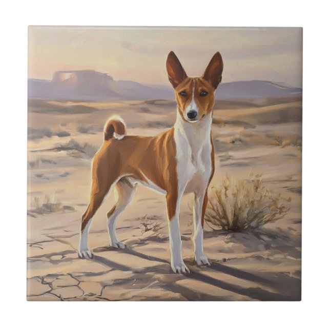 Azulejo Basenji (Frente)