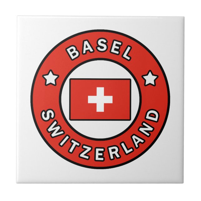 Azulejo Basilea Suiza (Frente)