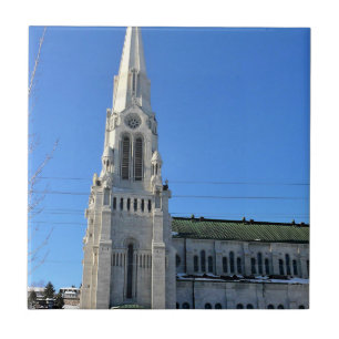 Azulejo Basílica de Santa Ana de Beaupre, Quebec, Canadá