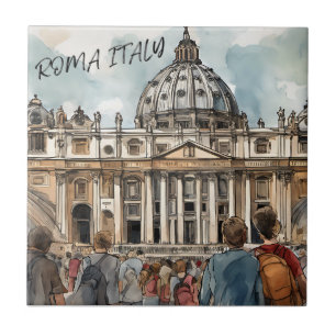 Azulejo Basilicata de San Pedro