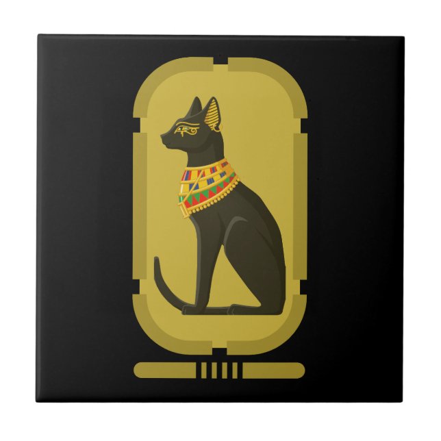 Azulejo Bastet Ceramic Tile (Frente)