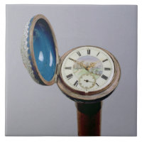 Bastón del artilugio del reloj (esmalte del