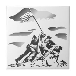 Azulejo Batalla de Iwo Jima