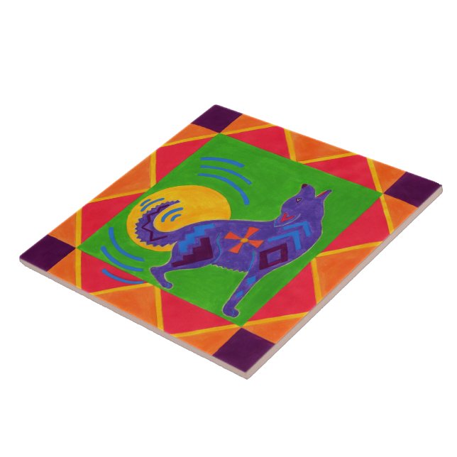 Azulejo Batería del coyote (Lado)