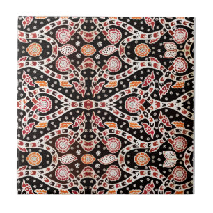Azulejo Batik Climbing Ivy