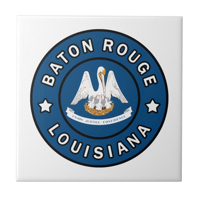 Azulejo Baton Rouge Louisiana (Frente)