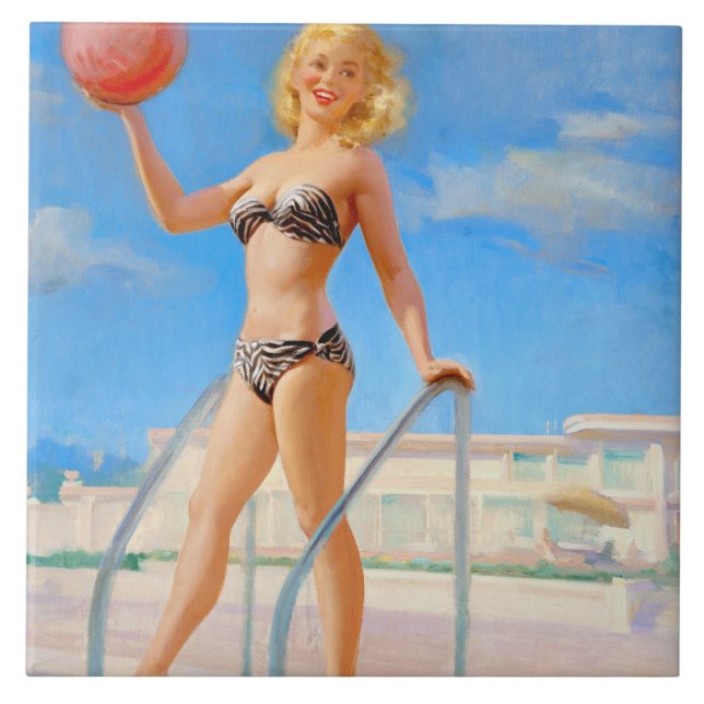 Azulejo Beach Ball (Frente)