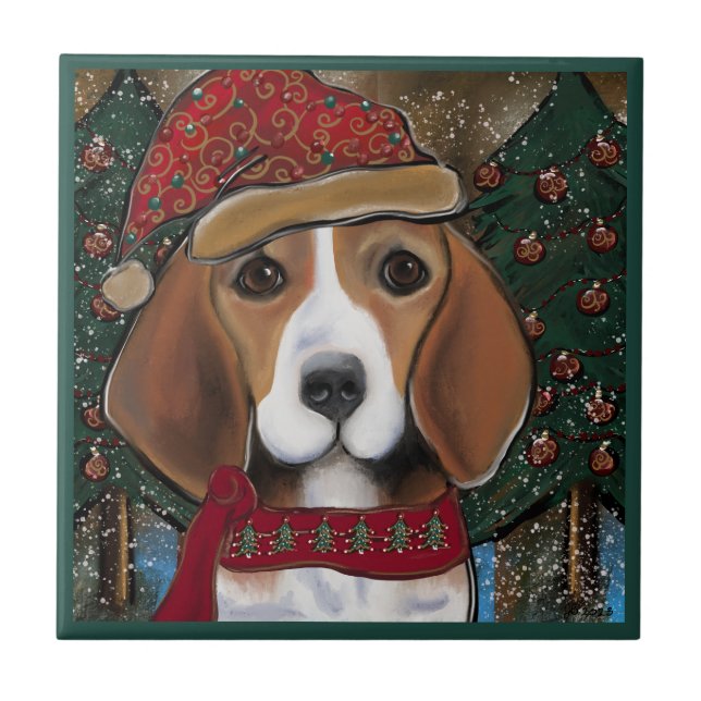 Azulejo Beagle (Frente)