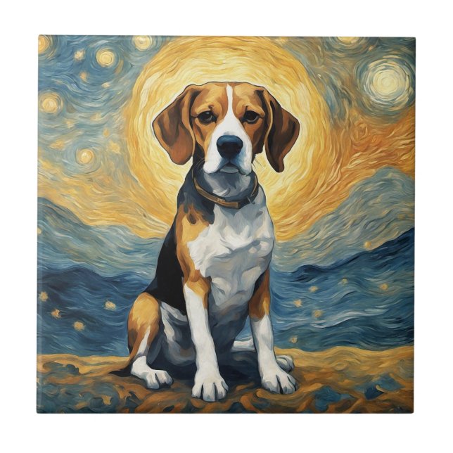 Azulejo Beagle (Frente)