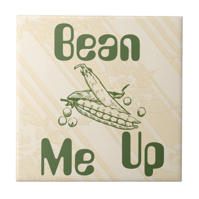 Azulejo Bean Me Up Ceramic Tile (Frente)