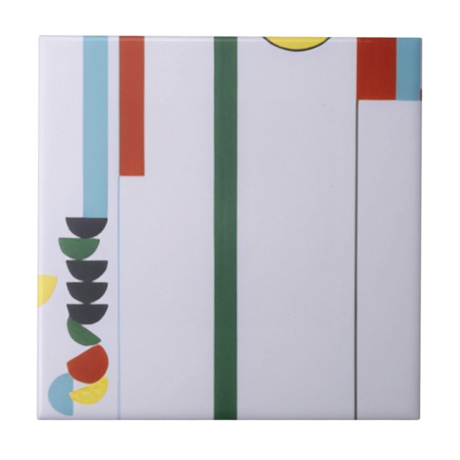 Azulejo Beautiful and Vibrant Colors! Ceramic Tile (Frente)