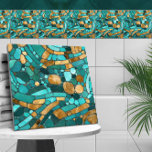 Azulejo Bebbles Mosaic Art -Esmeralda y Oro<br><div class="desc">Bebbles Mosaic Art -Esmeralda y Oro</div>
