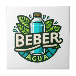 Azulejo Beber agua