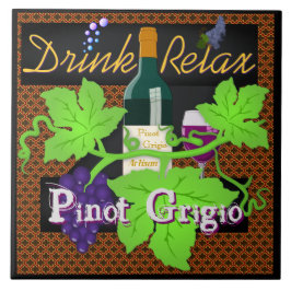 Azulejo Beber Relax Pinot Grigio 2.0 Tile