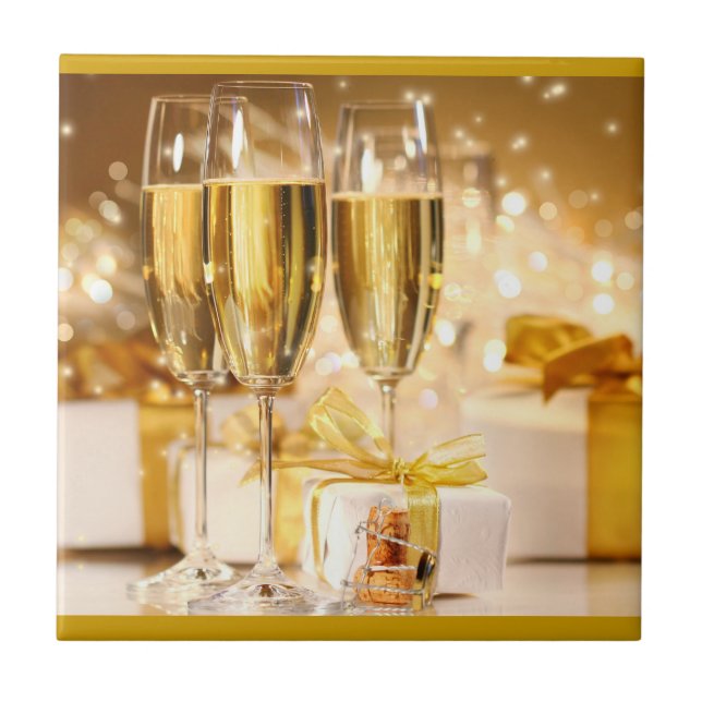 Azulejo Bebidas de vacaciones (Frente)