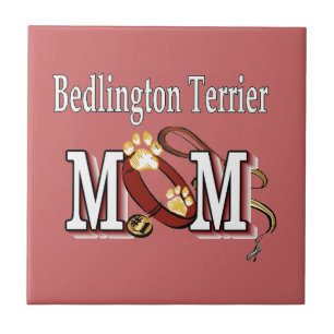 Azulejo Bedlington Terrier Dog MOM