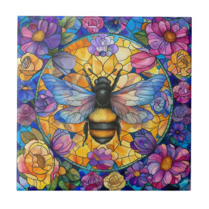 Azulejo Bee Ceramic Tile