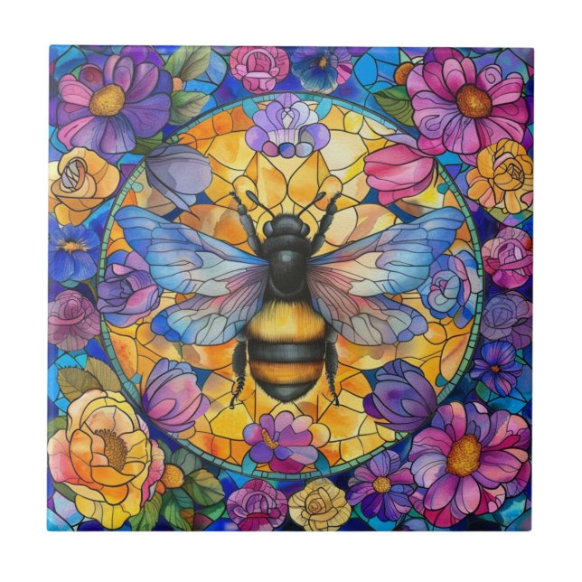 Azulejo Bee Ceramic Tile (Frente)