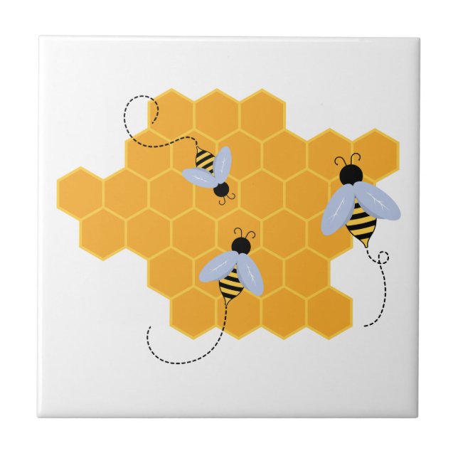 Azulejo Bee Hive (Frente)