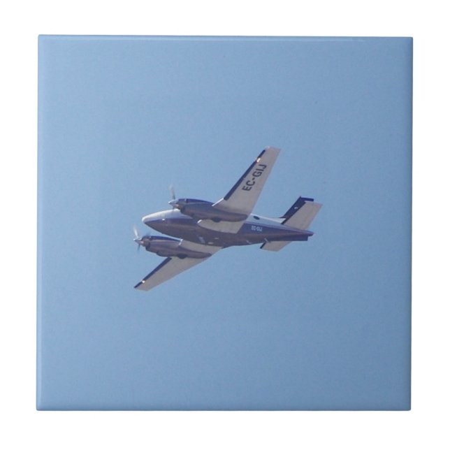 Azulejo Beech B90 King Air (Frente)