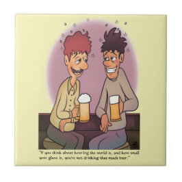 Azulejo Beer Buddies Ceramic Tile