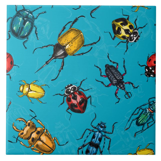 Azulejo Beetles (Frente)