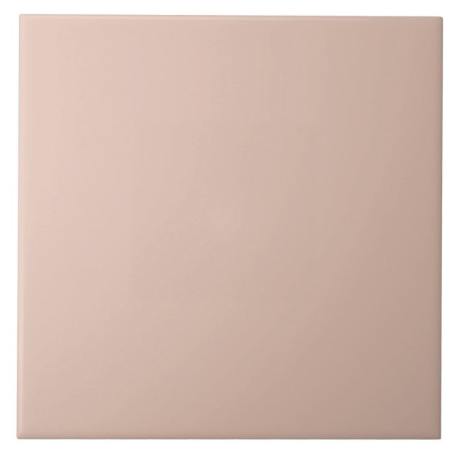 Azulejo Beige de moda sólida (Frente)