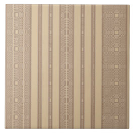 Azulejo Beis Irregular Stripe Tile