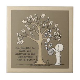 Azulejo Be'LEAVES'- Capturando hojas